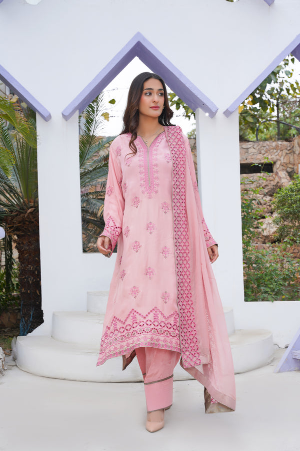 Mehfil-e-Resham (3 Piece Suit)