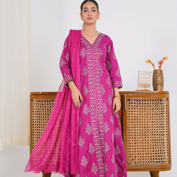 Poshak-e-Resham (3 Piece Suit)