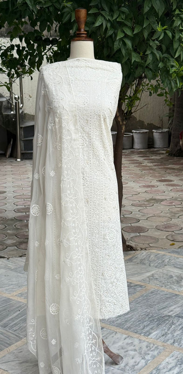 white Lawn 3 Piece